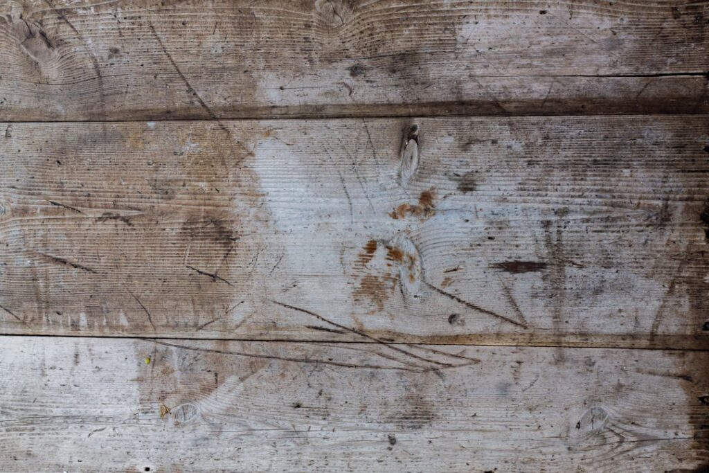 Photo rustic table